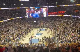 河村勇辉首度现身灰熊主场  第1张